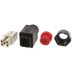 Han Push Pull Series 5 Way Male 16A Connector Kit